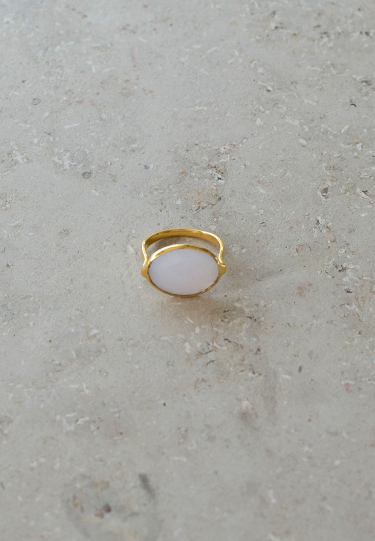 PD OVAL RING | old pink