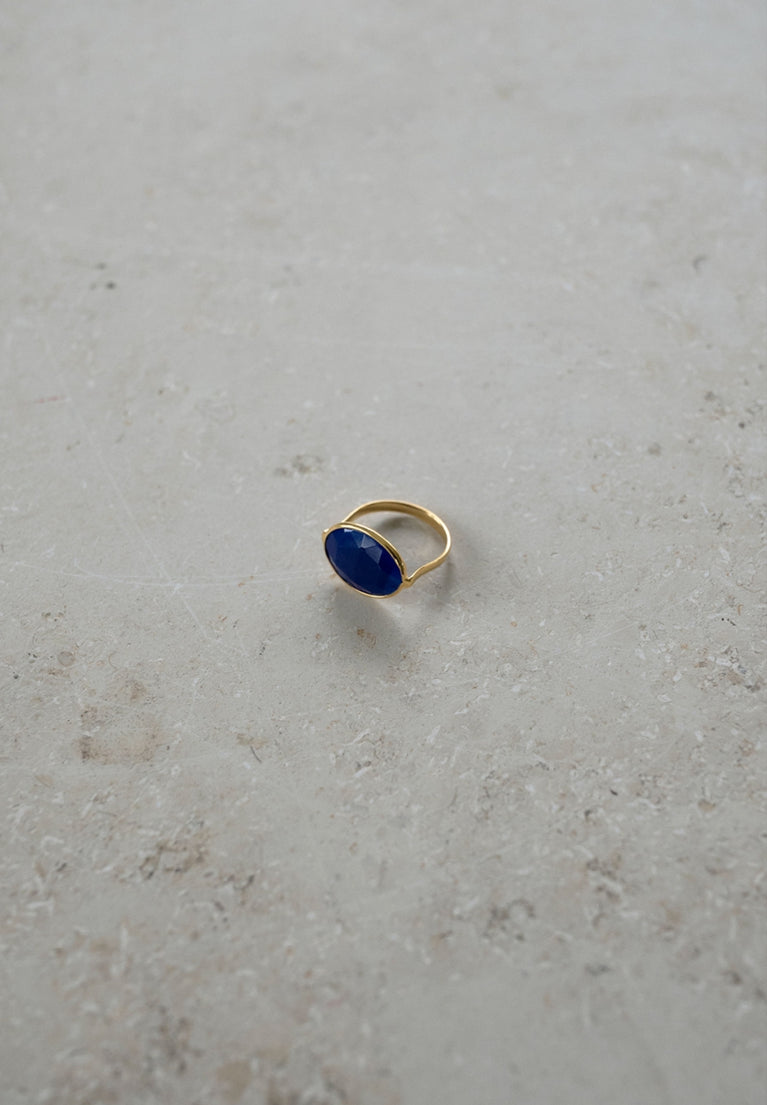 PD OVAL RING | blue