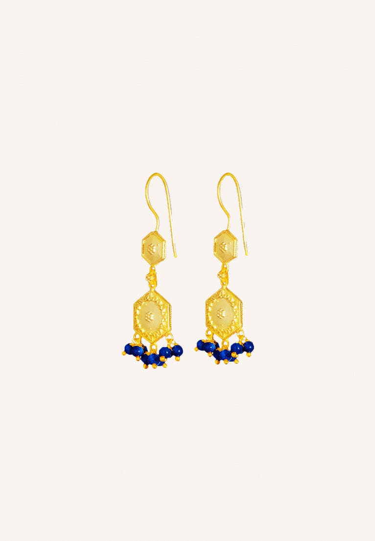 PD royal earring | blue