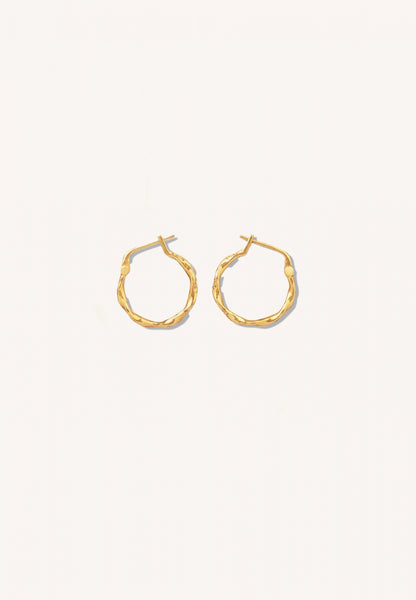 PD mila round earring | gold