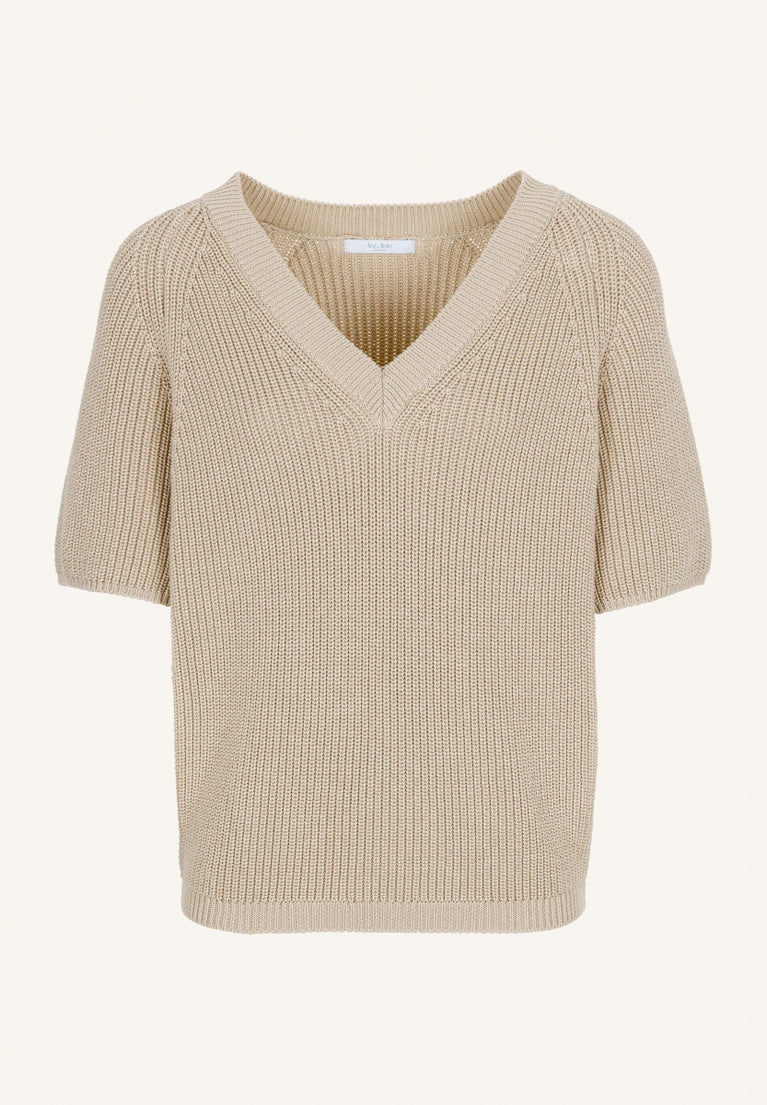 elly pullover | pebble