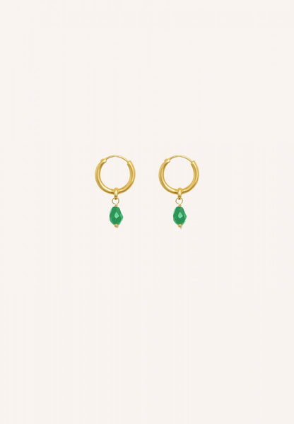 yve earring | green