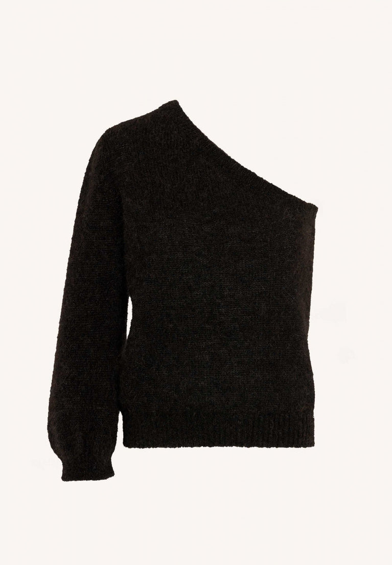 solly eco pullover | black
