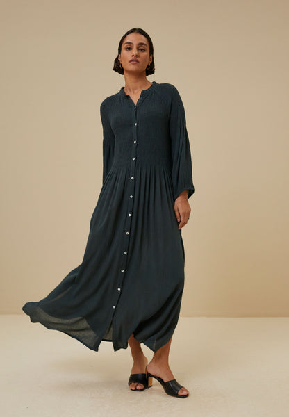 loulou dress | pine forest