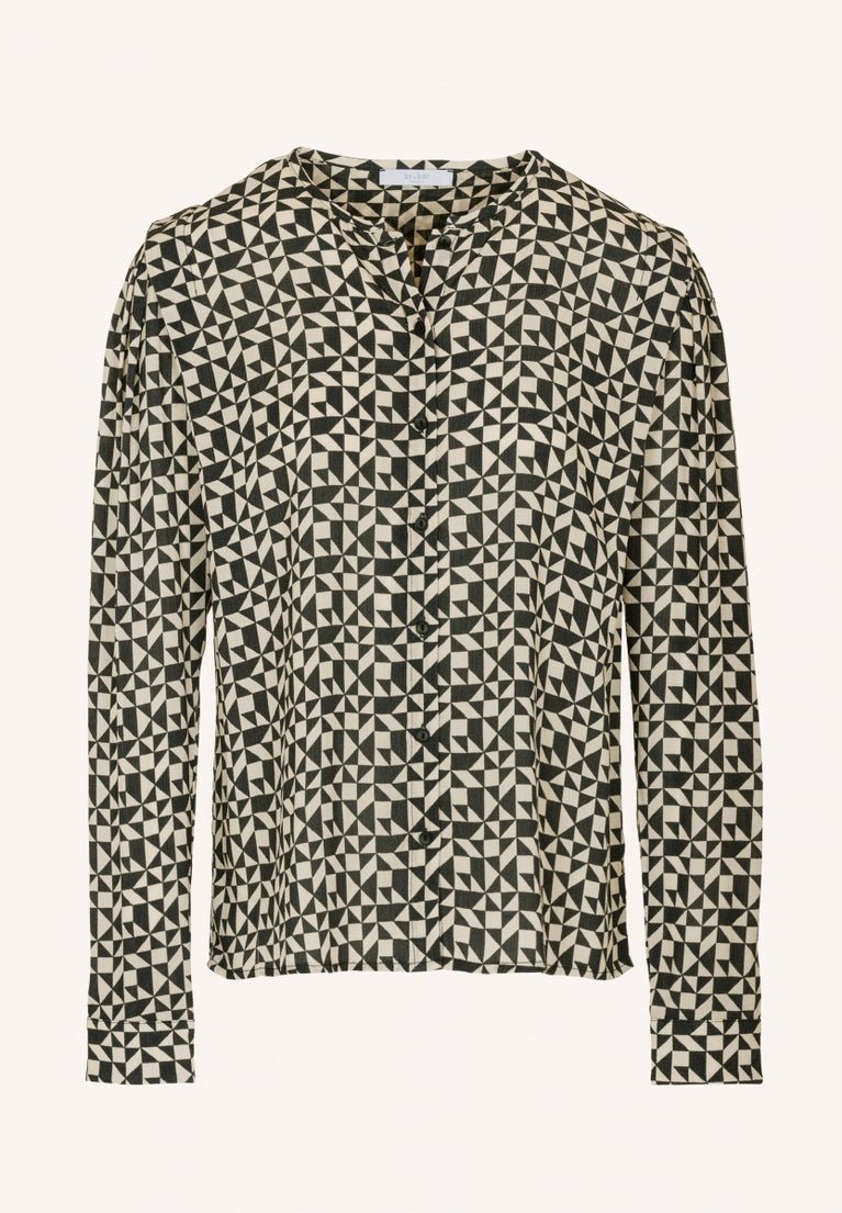 erin graphic blouse | graphic print