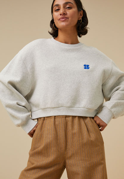 maeve sweater | light grey melee