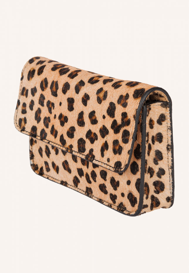 loua hair bag | leopard