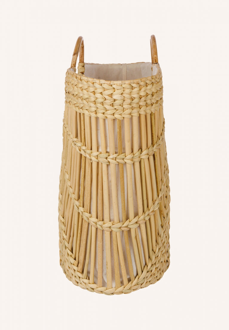 basket bag | dark sand