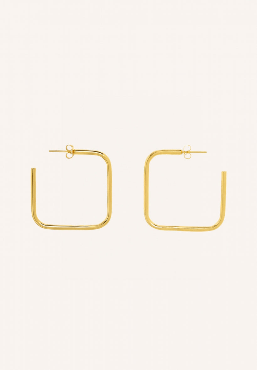 pd squared earring M | gold