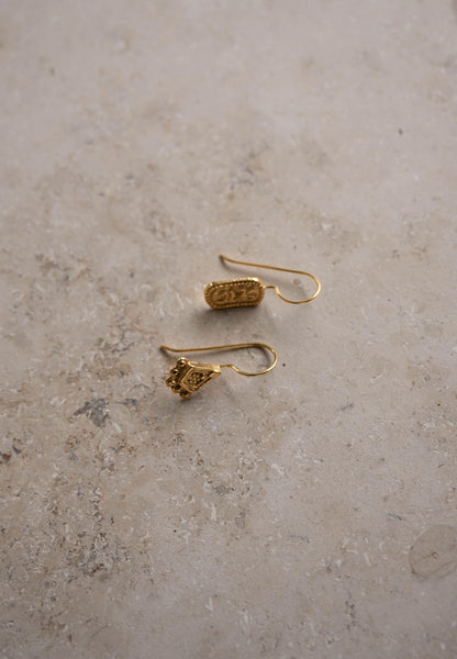 pd jaipur earring set | gold
